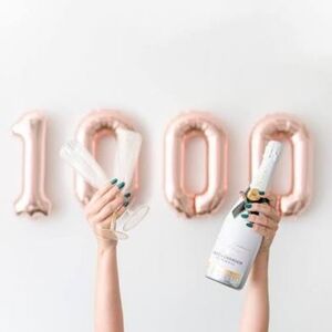 Cheers to 1000 followers!